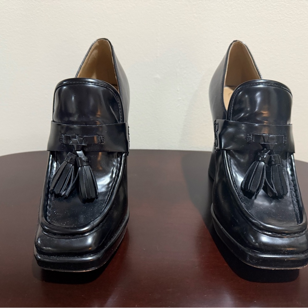 Sam Edelman Black Tassel Loafers